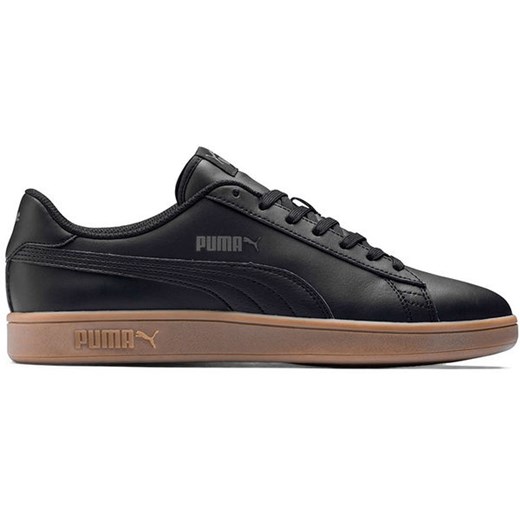 Buty Smash V2 Leather Puma (black) Puma  40 1/2 promocyjna cena SPORT-SHOP.pl 