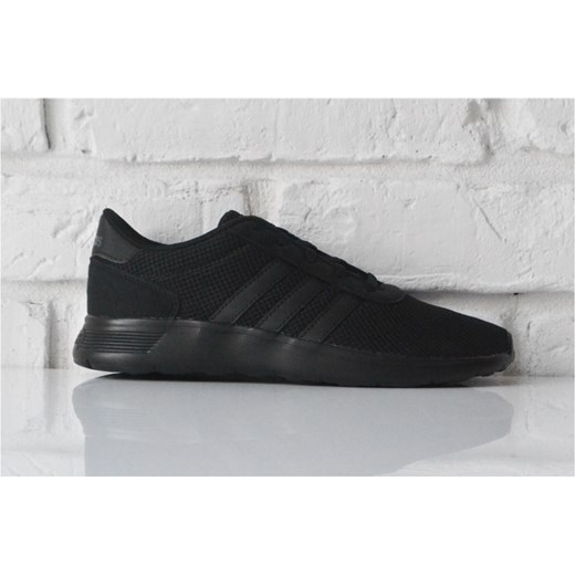 Buty sportowe dziecięce Adidas czarne bez wzorów 