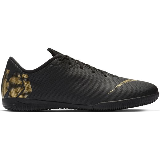 Buty sportowe męskie czarne Nike mercurial na wiosnę sznurowane 