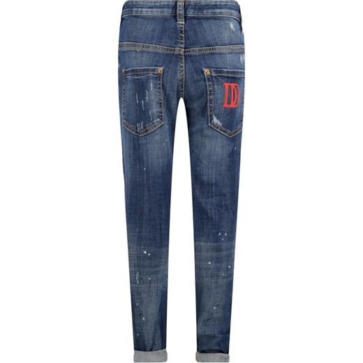 Spodnie chłopięce Dsquared2 na zimę jeansowe 