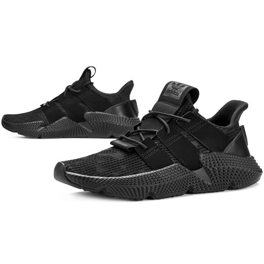 Adidas buty sportowe męskie sznurowane czarne 
