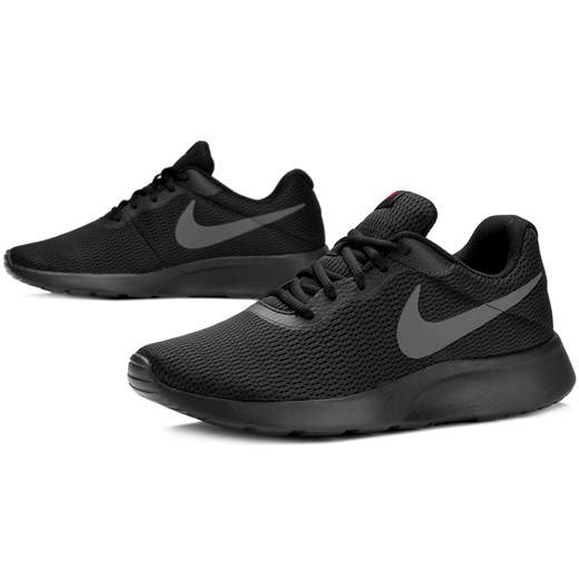 Czarne buty sportowe męskie Nike tanjun sznurowane 