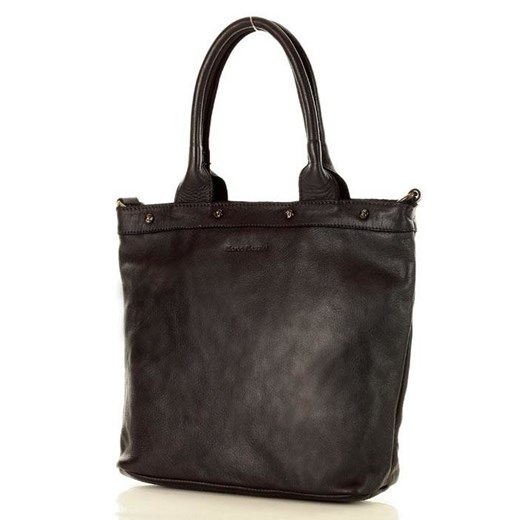 Shopper bag Mazzini duża elegancka na ramię matowa 