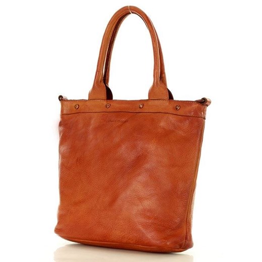 Shopper bag Mazzini bez dodatków matowa duża 