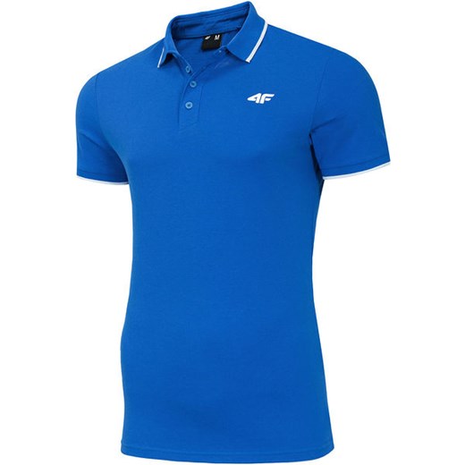 Koszulka męska polo H4Z19 TSM011 4F (niebieska)  4F L SPORT-SHOP.pl promocyjna cena 