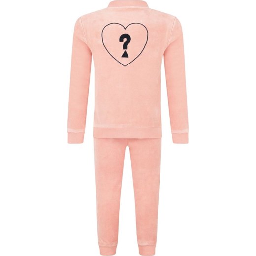 Odzież dla niemowląt Guess różowa z dzianiny dla dziewczynki 