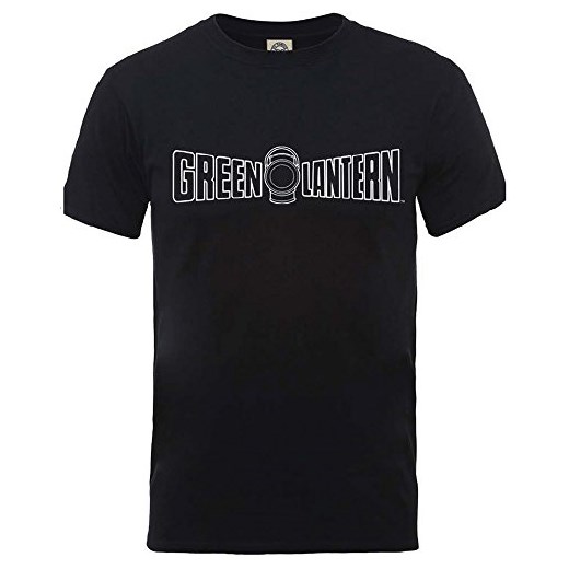 rockoff Trade męski T-shirt Originals Green lanthern Crackle logo -  xxl czarny