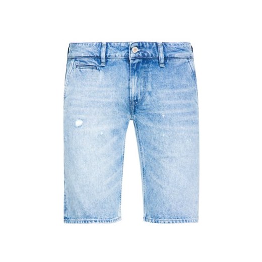 Guess Szorty jeansowe M92D04 D3I81 Granatowy Regular Fit