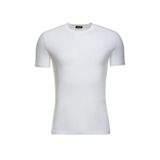 T-shirt męski Dsquared2 z krótkim rękawem biały 