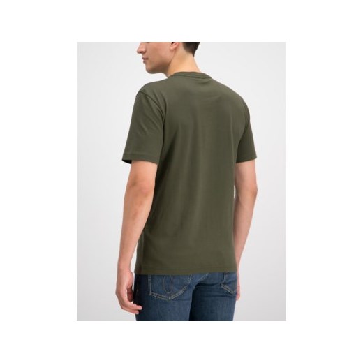 Zielony t-shirt męski Calvin Klein 