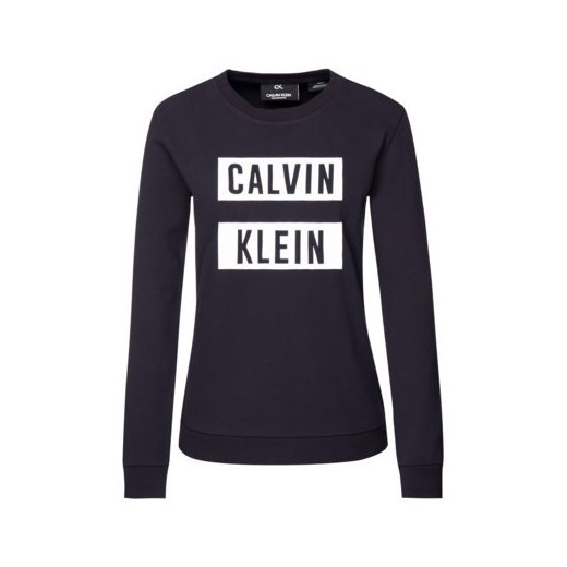 Granatowa bluza damska Calvin Klein krótka 
