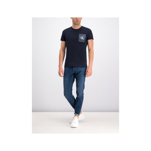 Calvin Klein t-shirt męski z krótkimi rękawami czarny 