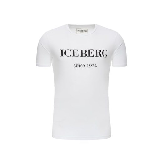 T-shirt męski biały Iceberg 