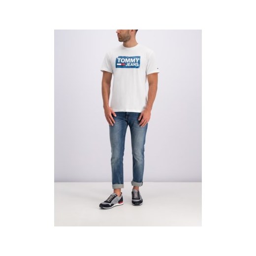 T-shirt męski Tommy Jeans z krótkim rękawem młodzieżowy 