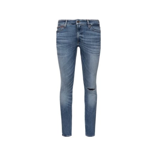 Niebieskie jeansy męskie Tommy Jeans casual 