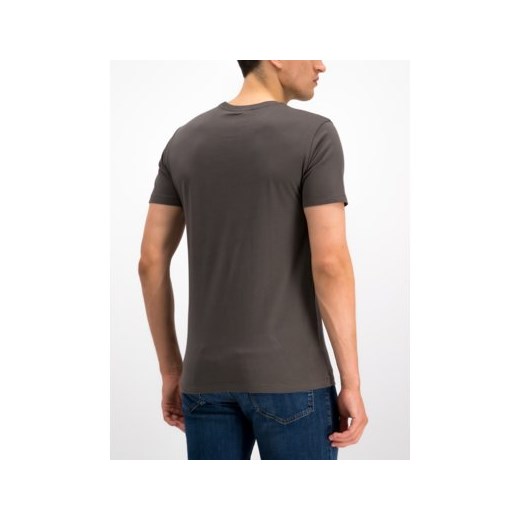T-shirt męski Trussardi Jeans z krótkim rękawem z napisami 