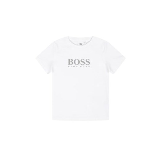 T-shirt chłopięce Boss z krótkim rękawem 
