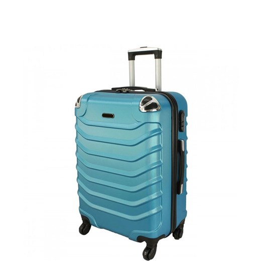 Mała kabinowa walizka PELLUCCI 730 S Metaliczno Niebieska Pellucci  uniwersalny Bagażownia.pl wyprzedaż 