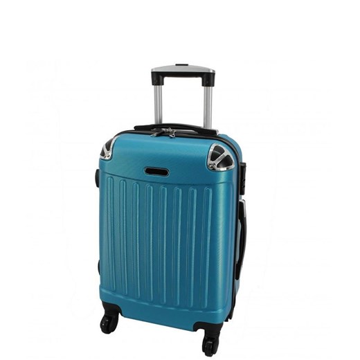 Mała kabinowa walizka PELLUCCI 735 S Metaliczno Niebieska Pellucci  uniwersalny wyprzedaż Bagażownia.pl 