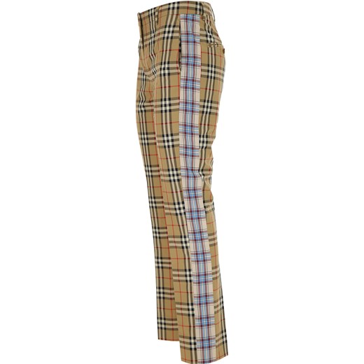 Burberry Spodnie dla Kobiet, beżowy, Bawełna, 2019, 38 40