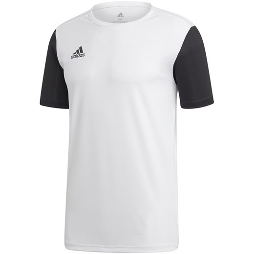 T-shirt chłopięce Adidas biały z krótkim rękawem 