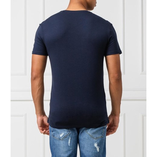 T-shirt męski Guess Jeans bez wzorów z krótkim rękawem 