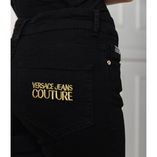 Jeansy damskie czarne Versace Jeans 