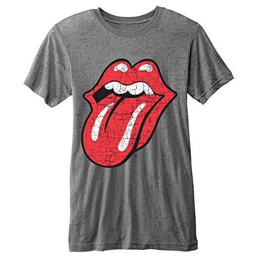 rockoff Trade męski T-shirt Classic Tongue Burnout, kolor: szary