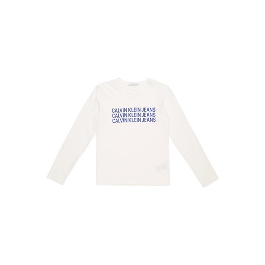 Calvin Klein t-shirt chłopięce na wiosnę z długimi rękawami 