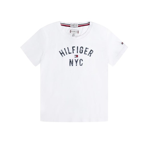 T-shirt chłopięce biały Tommy Hilfiger 