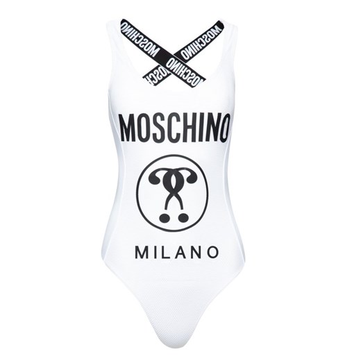 Strój kąpielowy Love Moschino biały casualowy 