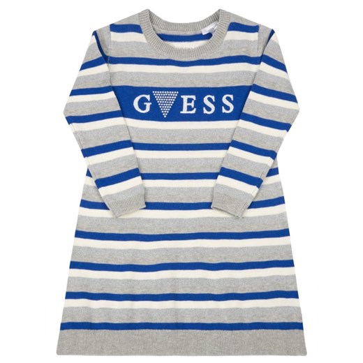 Niebieska sukienka dziewczęca Guess 