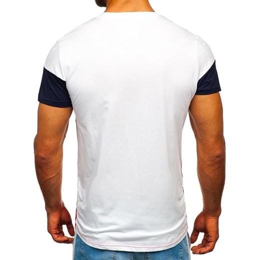 T-shirt męski Denley w stylu młodzieżowym z krótkimi rękawami 
