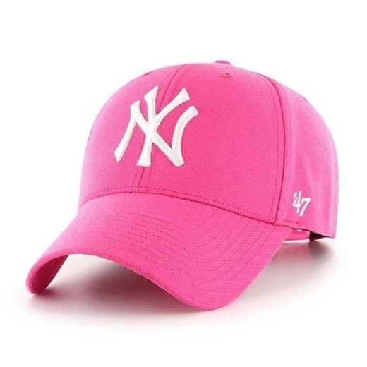 Czapka 47 Brand New York Yankees Różowa  47 Brand  4elementy