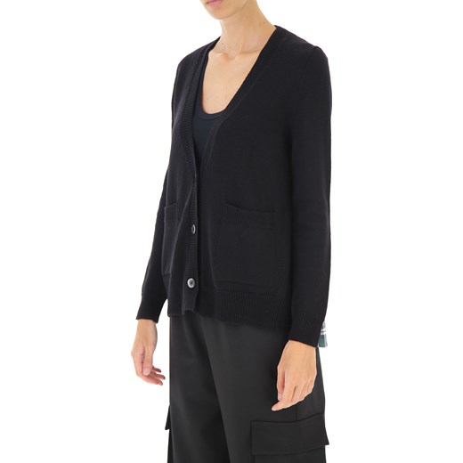 Semicouture Sweter dla Kobiet Na Wyprzedaży, czarny, Wełna dziewicza, 2019, 38 M