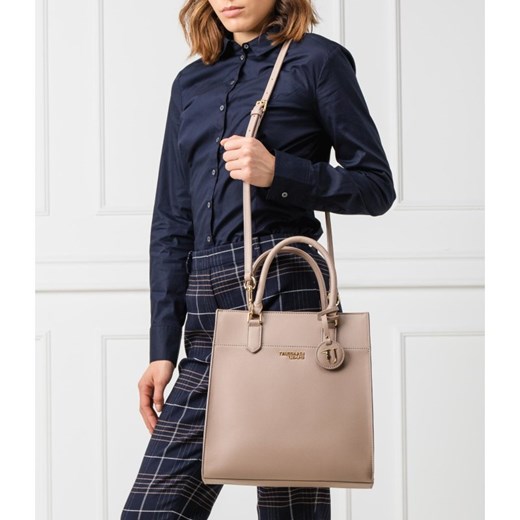 Shopper bag Trussardi Jeans matowa elegancka 