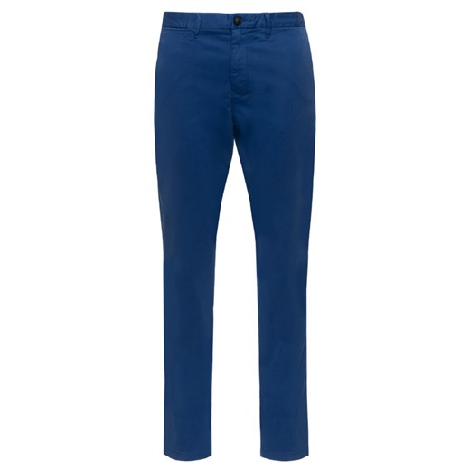 Spodnie męskie niebieskie Tommy Hilfiger bez wzorów 