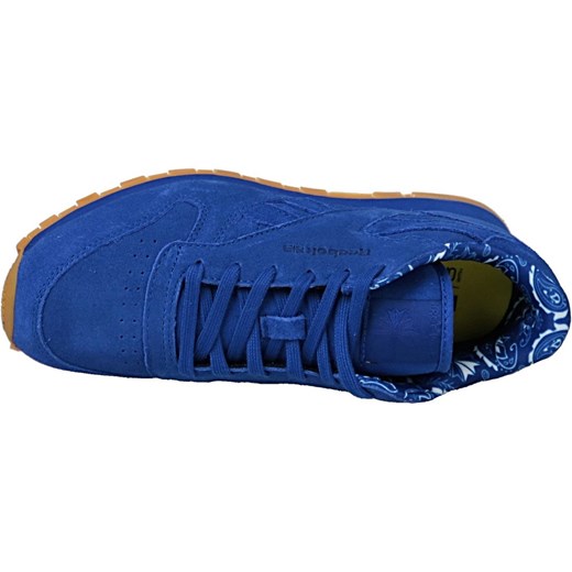 Buty sportowe dziecięce Reebok niebieskie wiązane 