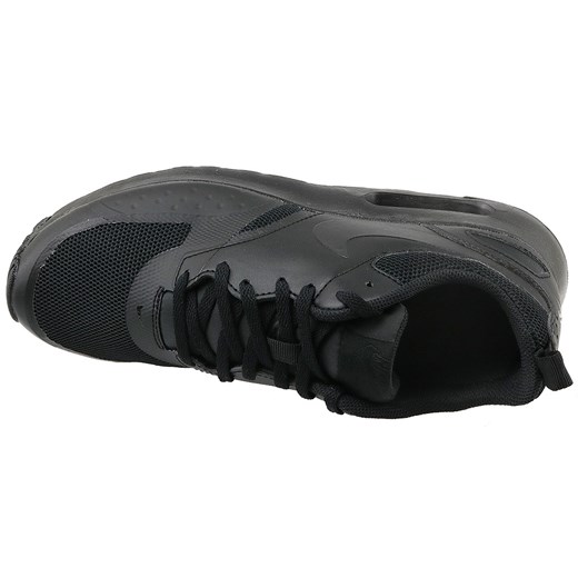 Buty sportowe męskie Nike air max vision skórzane czarne sznurowane 