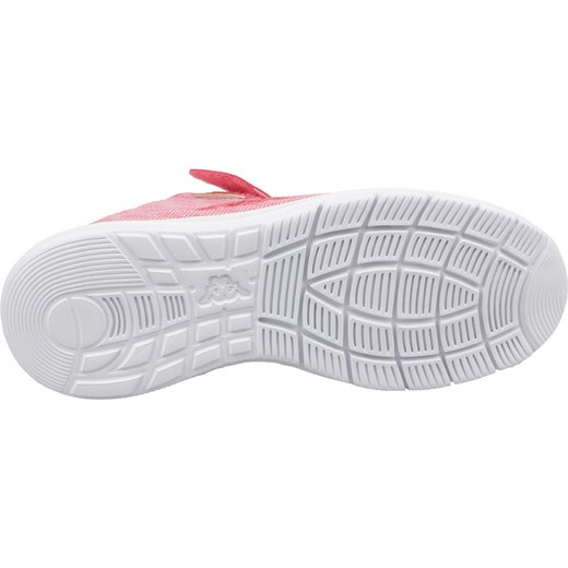 Buty sportowe dziecięce Kappa różowe wiązane gładkie na wiosnę 