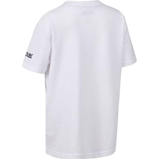 Biały t-shirt dziecięcy Regatta RKT091 Bosley II