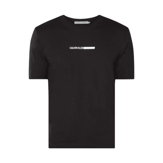 T-shirt z nadrukiem z logo Calvin Klein  M Peek&Cloppenburg 