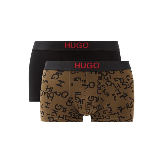 Obcisłe bokserki męskie z mieszanki bawełny i elastanu w zestawie 2 szt. Hugo Boss  XL Peek&Cloppenburg 