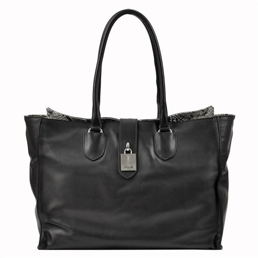 Shopper bag Innue na ramię elegancka bez dodatków duża 