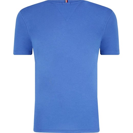 T-shirt chłopięce niebieski Tommy Hilfiger z krótkim rękawem 