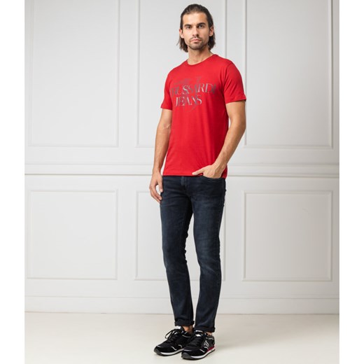 T-shirt męski Trussardi Jeans z jerseyu 