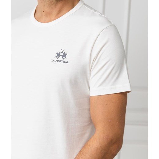 T-shirt męski La Martina z krótkimi rękawami casual 