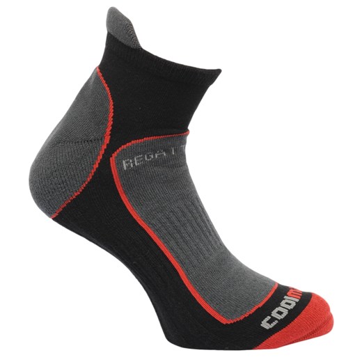 Skarpety Trail Runner Sock czarne - 39-42  Regatta 39-42 promocja Aktywnyturysta 
