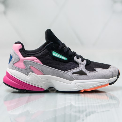 Adidas buty sportowe damskie dla biegaczy sznurowane na wiosnę gładkie 