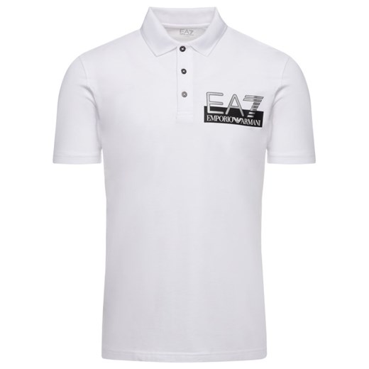 T-shirt męski biały Ea7 Emporio Armani 